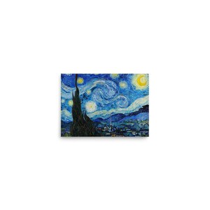 Vincent Van Gogh&#39;s The Starry Night (1889) Museum Quality Matte Poster