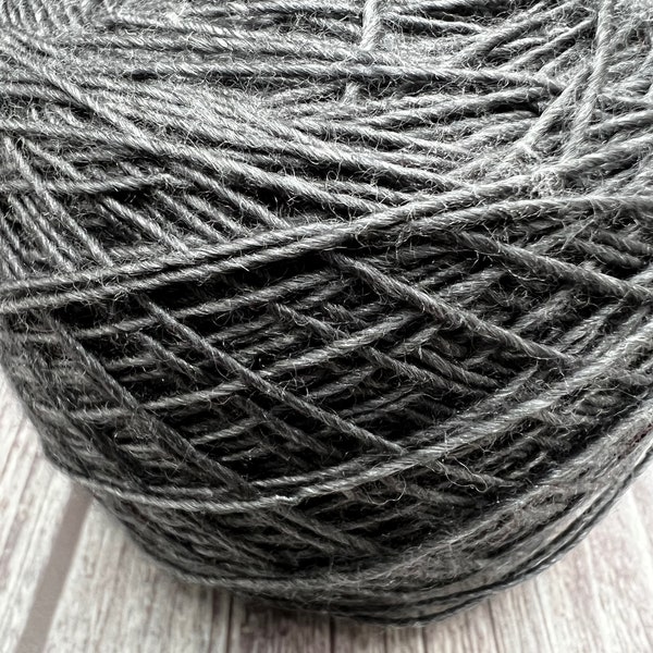 Zitron Filisilk, single-ply, lace-weight Merino and silk blend yarn.  This lace weight creation is on many knitter's wish lists.