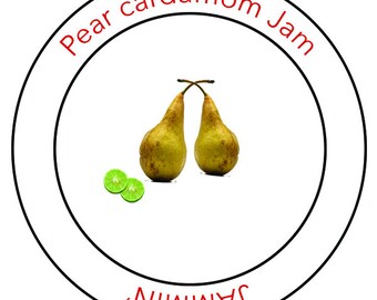 Pear Jam with a hint of Lime & Cardamom - This unique taste combination is dangerously seductive!