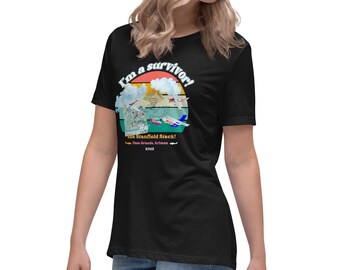 Stanfield Stack Survivor Women's Shirt, Casa Grande KCGZ Pilot Tee, Student Pilot Gift, Aviation Humor Tee, Female Pilot Funny Shirt