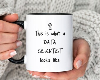 Data Scientist Mug: Glossy Coffee Cup, Coder Gift
