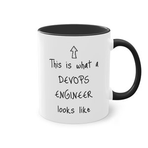 DevOps Engineer Tasse: Geschenk für Programmierer, 323 ml Fassungsvermögen Bild 3