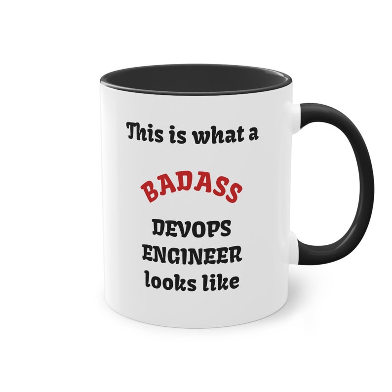 DevOps Engineer-mok, software-ingenieur cadeau, ontwikkelaar koffiemok, DevOps Engineer-beker, softwareontwikkelaar afstudeercadeau afbeelding 3