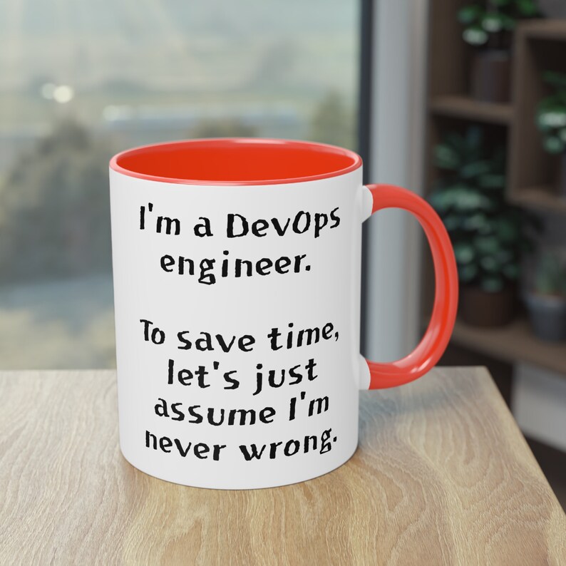 Caneca de café para engenheiro de DevOps: presente para desenvolvedor de software imagem 6