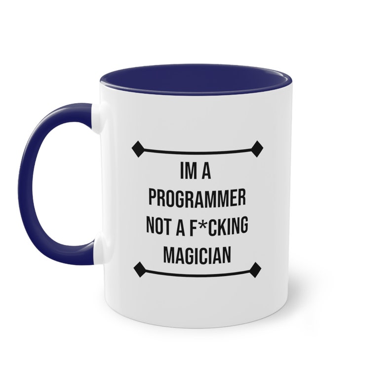 Funny Software Developer Mug: Programmer Gift, Glossy Finish image 3