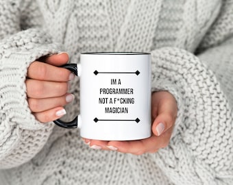 Tazza divertente per sviluppatori di software: regalo per programmatori, finitura lucida