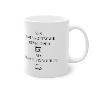 Tasse für Programmierer / Programmierer