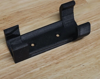 Bose A20 Aviation Headset Controller Mount - Lifetime Warranty - Carbon Fiber Polycarbonate - with Screw Holes