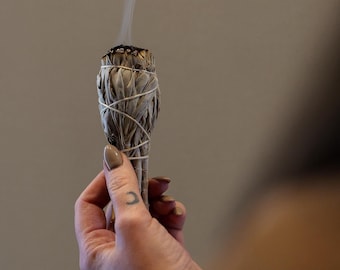 Ethically Sourced White Sage Bundle | Pure and Sustainable Smudge Stick for Cleansing | Spirtual Tools