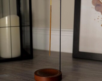 Wooden Hanging Incense Holder | Boho Home Decor | Mindful Home & Spiritual Gift