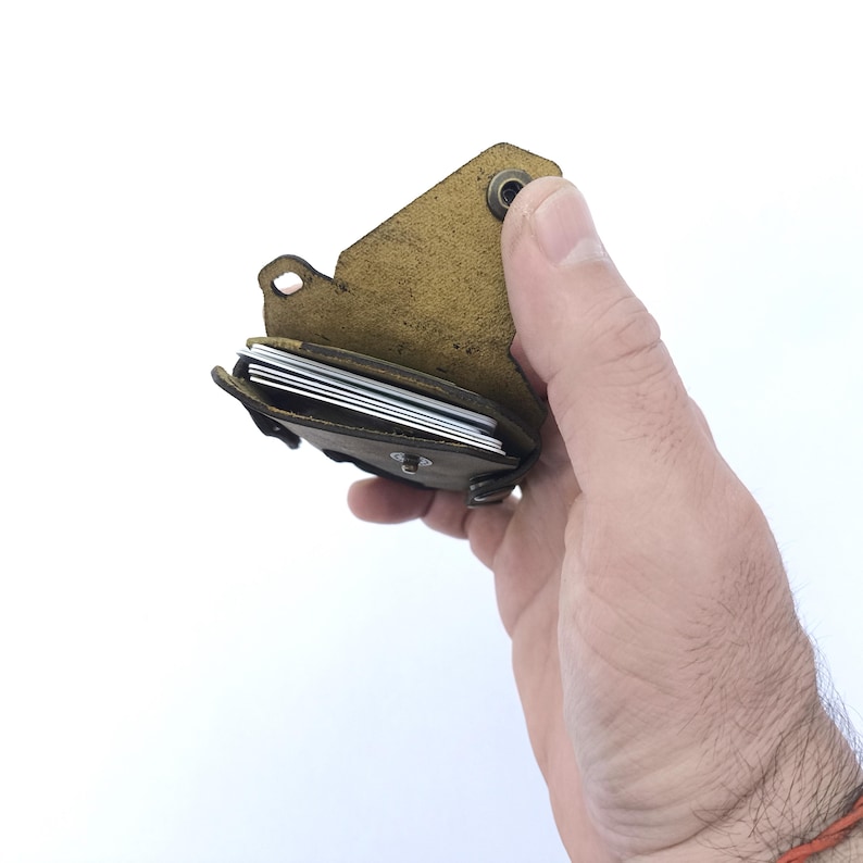 Tactical Leather Card Holder PDF Pattern – DIY EDC Wallet Template ...