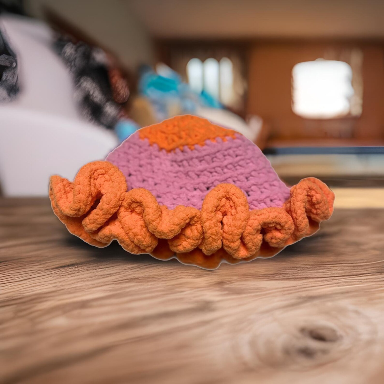 00s Themed Crochet Hat