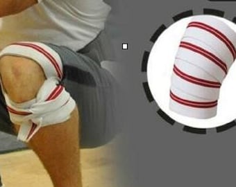 Powerlifting kniewraps, zwaar uitgevoerd paar - 68 tot 72 inch