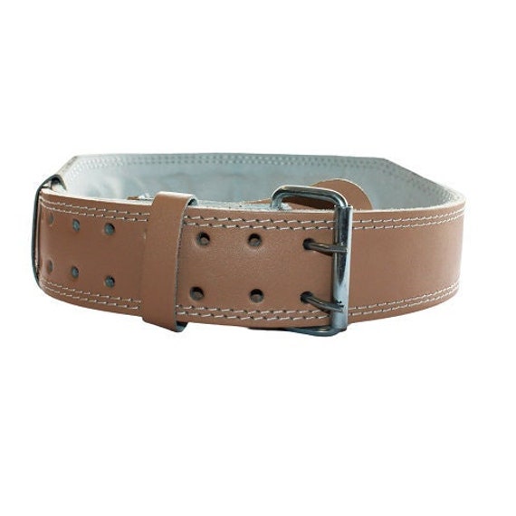 Buy Weight Lifting Belt Real Leather Back Support Belt available Sizes XS 3XL Online in India Etsy