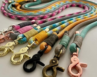 Paracord Rope Dog Leads, Design Your Own Lead, Dog Lead, Custom Rope Dog Lead, Paracord Rope Slip Lead