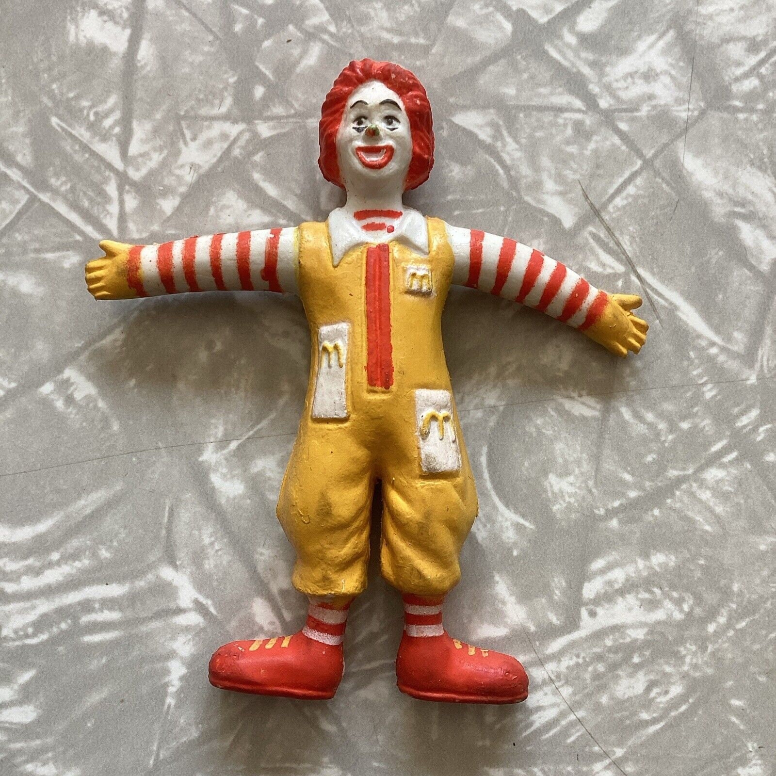 McDonald's Vintage Bendable Ronald McDonald 1988 Happy Meal Toy