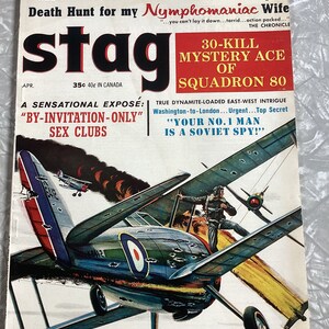 Stag Magazine Adventure April 1965 Stories Photos Men’s Interest