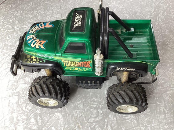 Vintage Radio Shack 4x4 off Roader RC Tormentor Green Monster Truck NO Remote Etsy Canada