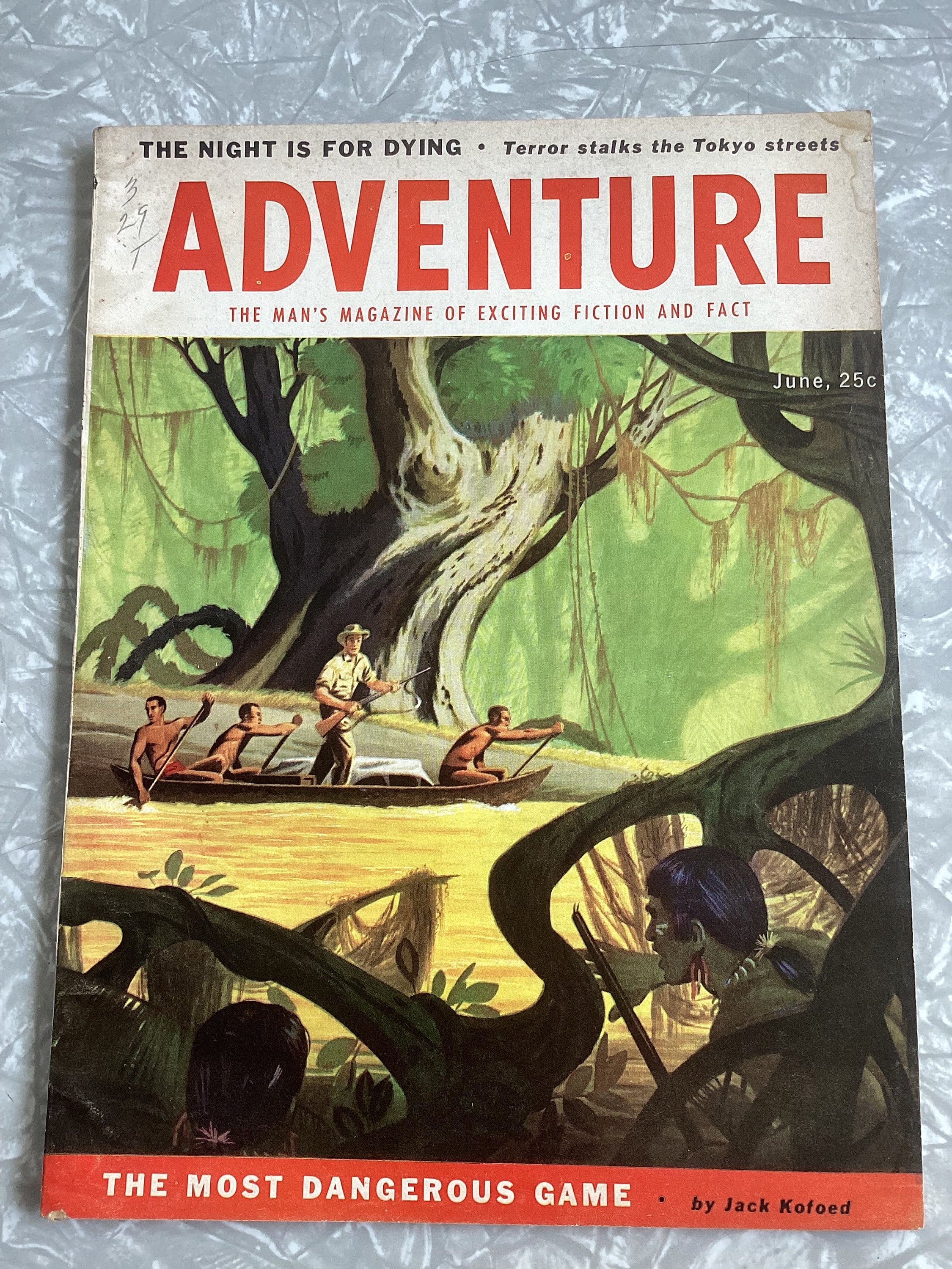 アート・デザイン・音楽 Men's Adventure Magazines Men's adventure magazine art used for album covers and