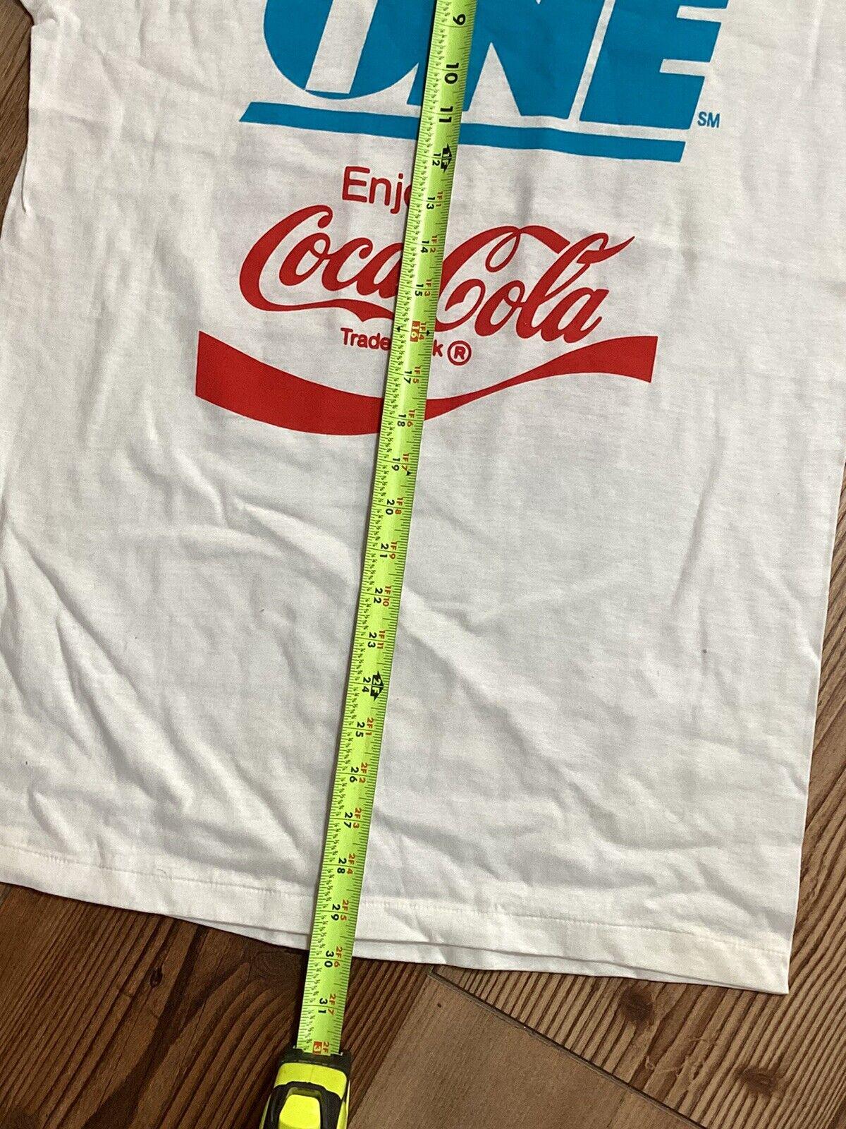 Vintage Deadstock 1992 Bridge Run T Shirt Belton Size Large Coca 