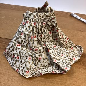 Vintage Doll Dress Skirt Green Red Jill Little Miss Revlon Tammy Jan Cissette