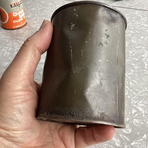 Vintage 1954 Army Aircraft Lubricating Grease Can MIL L 7711 Socony Vacuum Oil image 4