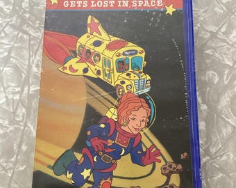 The Magic School Bus Gets Lost in Space VHS Scholastic Classic