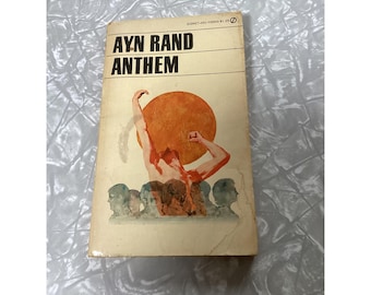 Anthem by Ayn Rand Vintage Signet Paperback Dystopian Fiction Y6594 Novel