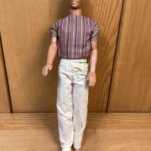 Vintage Mattel Barbie KEN Doll TLC MOD Blonde Molded Hair