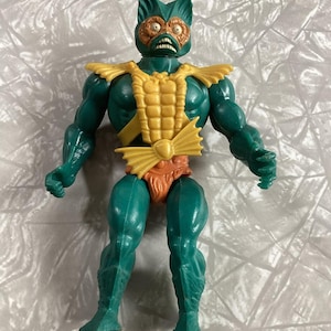 Vintage 1981 Masters of the Universe Mer- Man  Action Figure Mattel