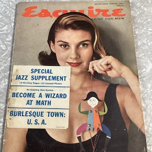 Esquire Magazine / January 1957 / Post Mortem On Bridey Aldous Huxley