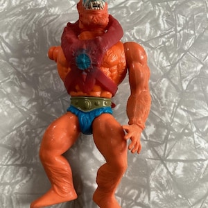 Masters Of The Universe Vintage MOTU Beast Man He-Man Action Figure 1981 As Is