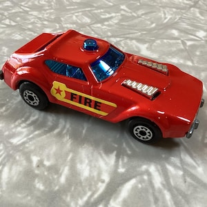 Vintage 1978 Matchbox Lesney Superfast No. 64 Fire Chief England Minty
