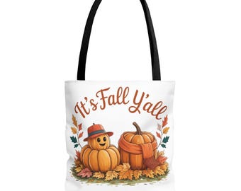 Bolsa de calabaza de otoño: accesorio de compras de temporada
