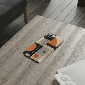 Mid century modern retro abstract design Slim Phone Cases, Case-Mate available for multiple phones!