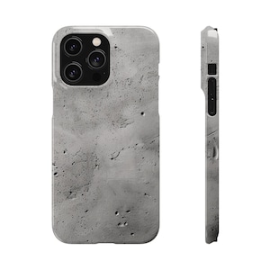 SMOOTH CONCRETE PHONE case for Iphone and Samsung Snap Cases