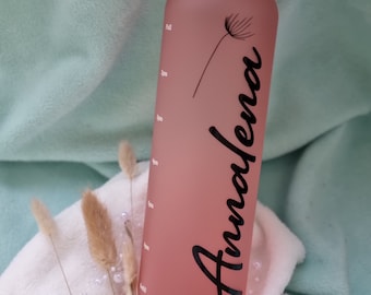 1l personalisierte Trinkflasche / Flasche mit Namen / Wasserflasche mit Name / Geschenkidee / Fitnessflasche /