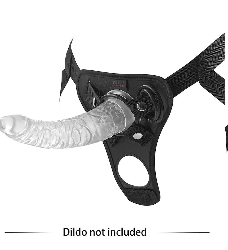 Adjustable Strap On Dildo Harness, Giai Fantasy Double Hole Harness Soft Ring Belt Mature, BDSM Mature image 7