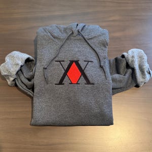Hunter X Hunter Hoodie Etsy Norway