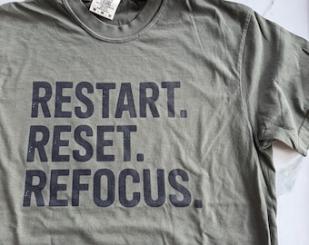 T-Shirt | Motivierendes Typografie Tee