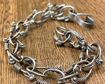 Antique 800 Silver Bracelet Chain