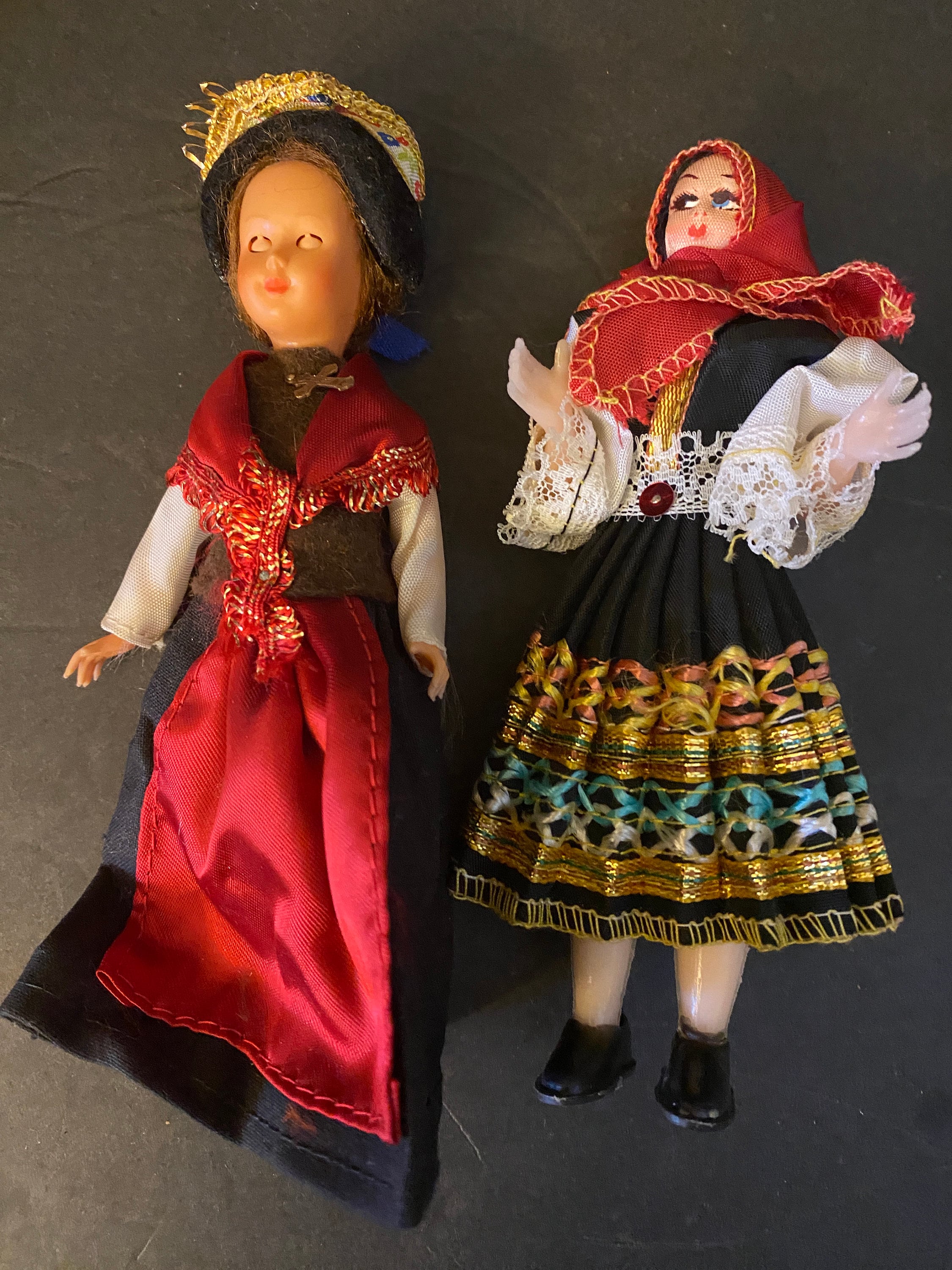 Lot of 8 Souvenir Dolls From Various Countries - Etsy