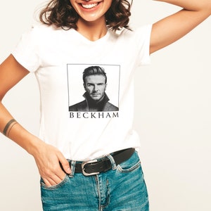 David Beckham Shirt - Etsy