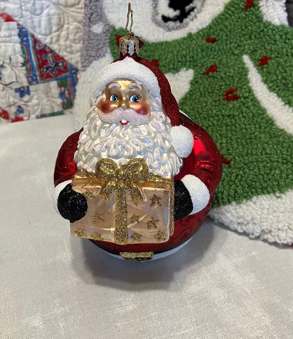 Rare Christopher Radko Ornament - “my P.E.O. Santa” - First