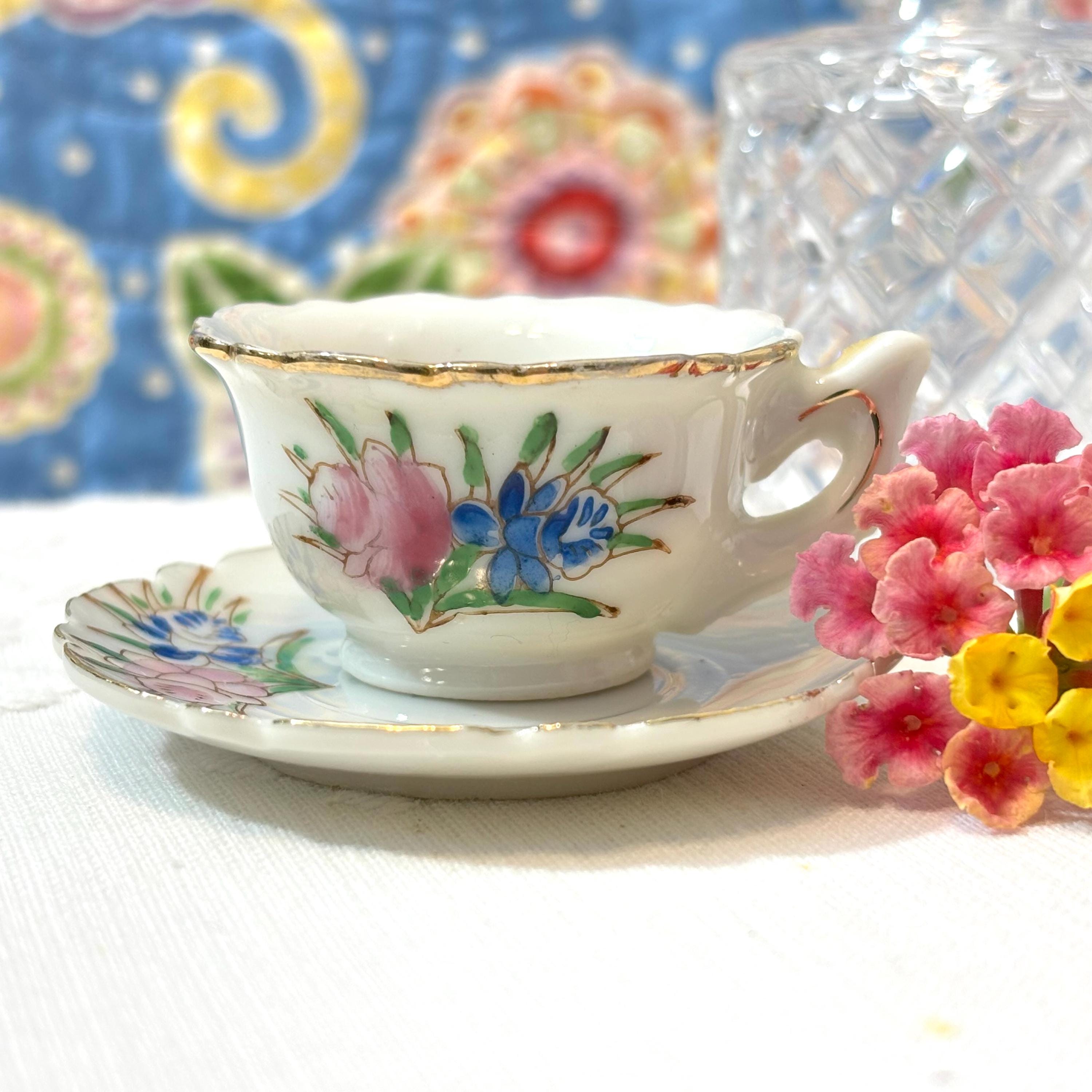 Miniature Teacup Vintage Japan - Etsy