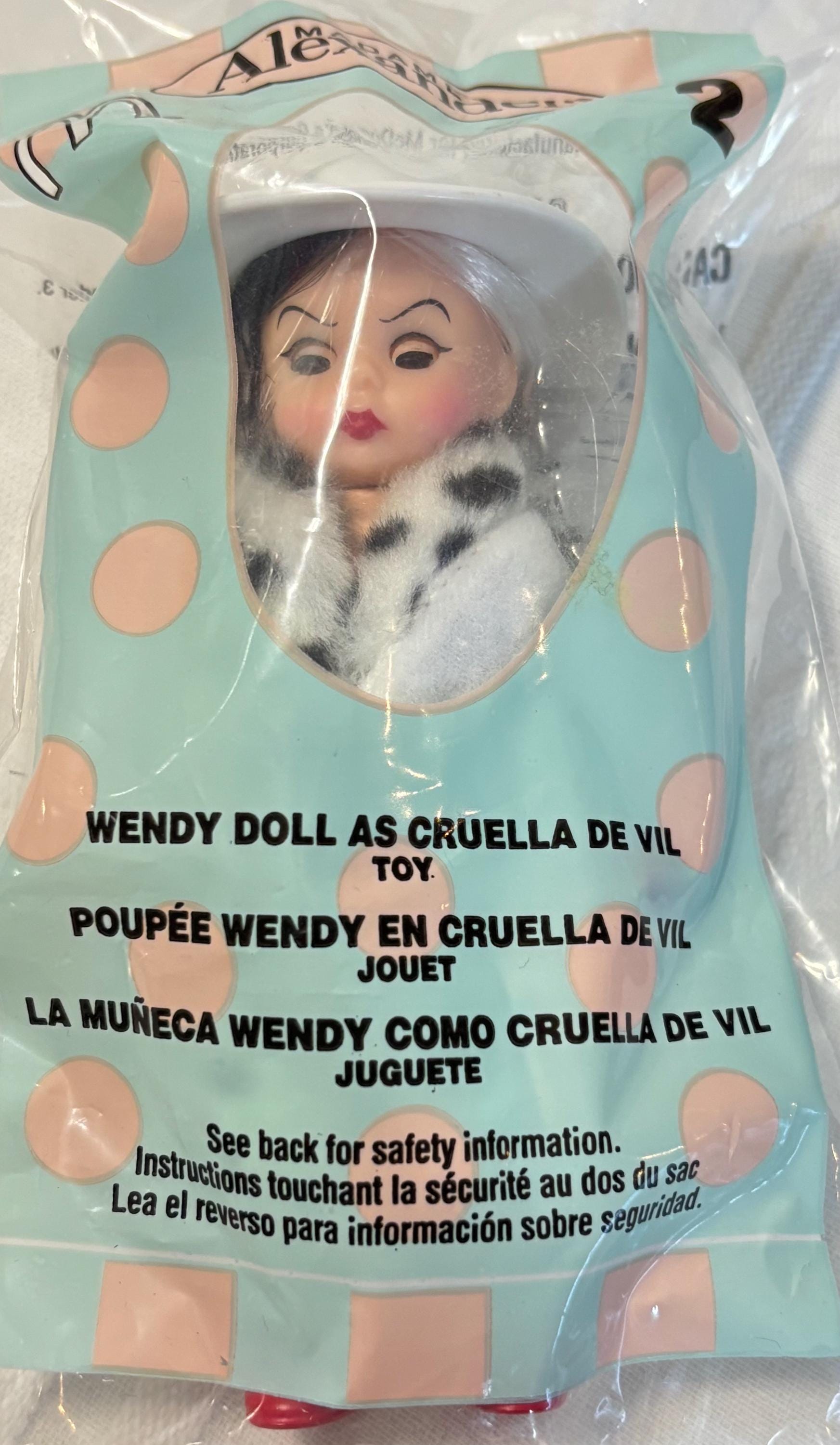 2004 Mcdonald's Madame Alexander Dolls - Disney Characters - Set