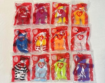 マクドナルド 2004 Ty Teenie Beanie Baby バーガー・ザ・ベア