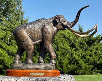 Vintage 1994 Columbian Mammoth Limited Edition Bronze Sculpture