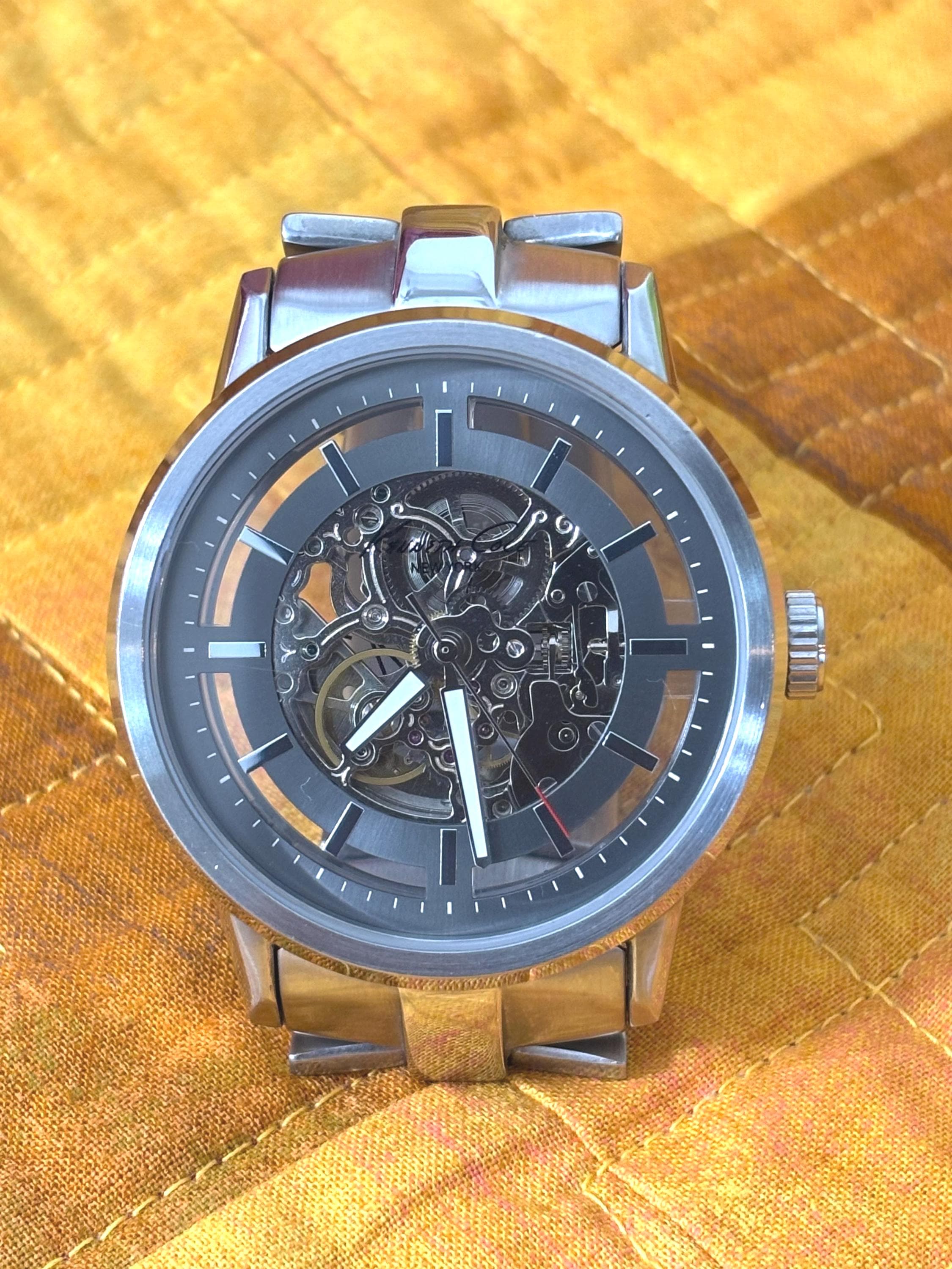 Kenneth Cole Model KC3925 New York Men's Automatic Skeleton