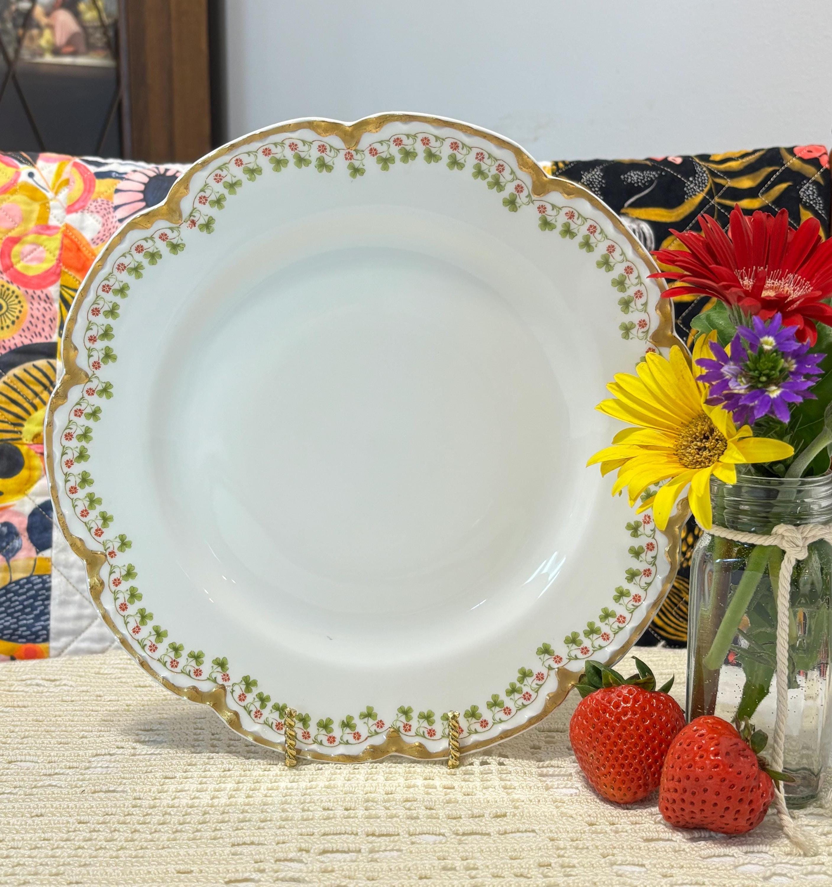 Strawberry Plates Serving Dishes Wilko Buy Vintage Red White